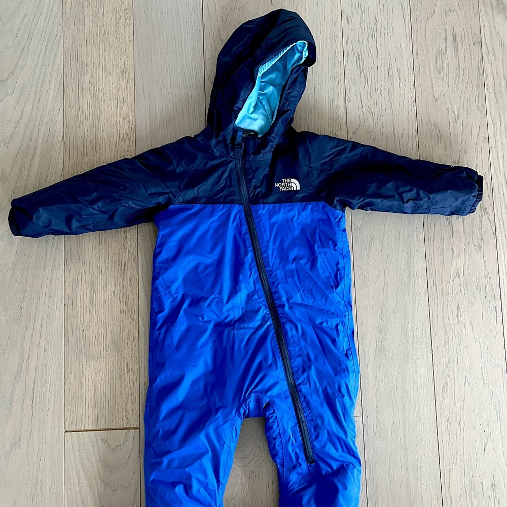 RARE waterproof North Face down snow suit (baby bunting) for 12-18m (runs big!)